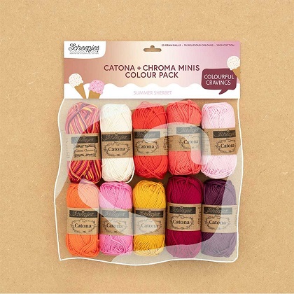 Catona + Chroma Minis Colour Pack - Summer sherbert