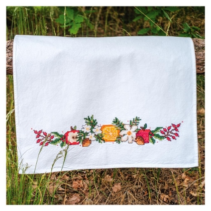 Kitchen towel - Christmas Fruit