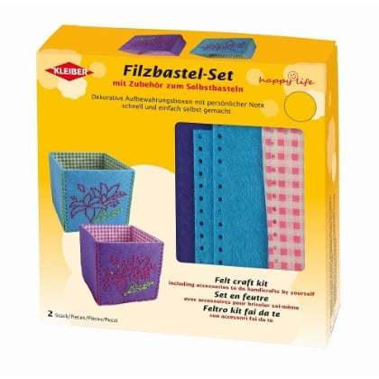 Felt Craft Set - Storage Boxes