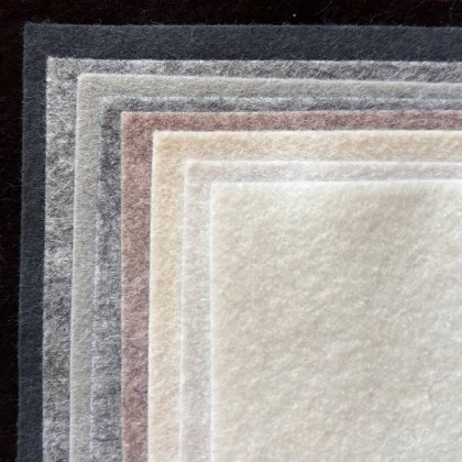 Felt Pack Velours Nacre 15x15cm.