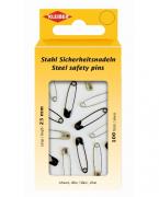 Steel safety pins
