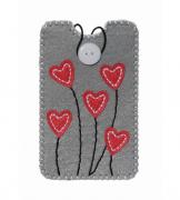 Felt Set - Smartphone Case Hearts