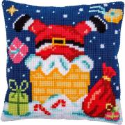 Cushion - Santa in the chimney