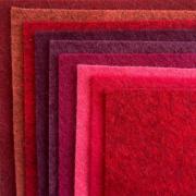 Felt Pack Velours Rubis 15x15cm.