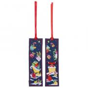 Bookmark - Sleigh and Santa Claus (2)