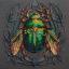 Emerald Beetle