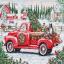 Red Christmas Truck