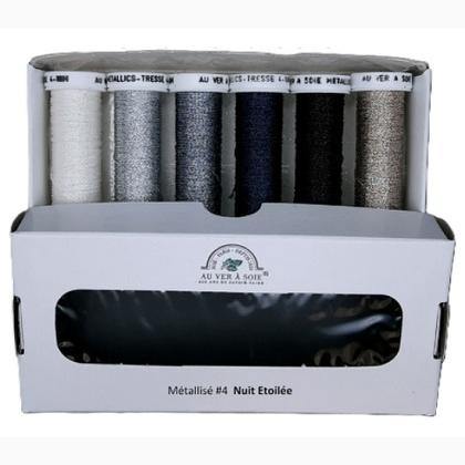 Tressé Métallisé 4 - 6 Shades Pack - Nuit étoilée