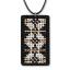 Pendant - White and gold