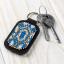 Key ring - Blue and white