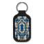 Key ring - Blue and white