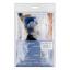 Key ring - Blue and white
