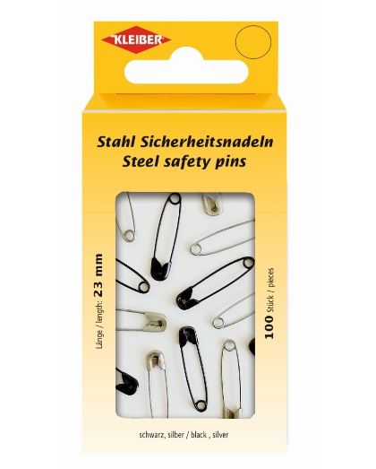 Steel safety pins