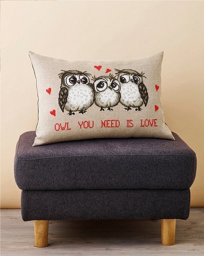 Cushion - Owl you need is love