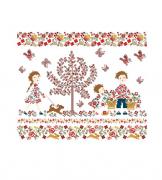 Under the big flowering tree