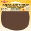 Nappa Leather Patches - Dark Brown