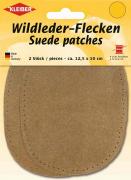 Suede Patches, small - Brown