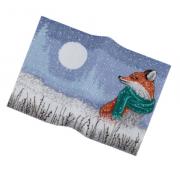 Passport cover - The winter Fox