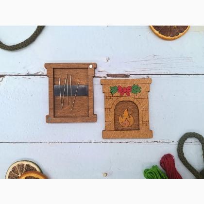 Needle Case - Fireplace