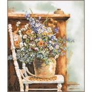 Floral vintage art