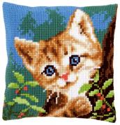 Cushion - Cat on a tree