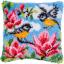 Cushion - Tits and magnolia