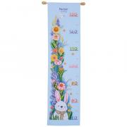 Height Chart - Rabbit in garden