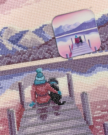 A Pawfect Place By The Water Needle Minder