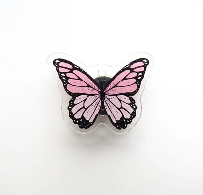 Pink Butterfly Needle Minder
