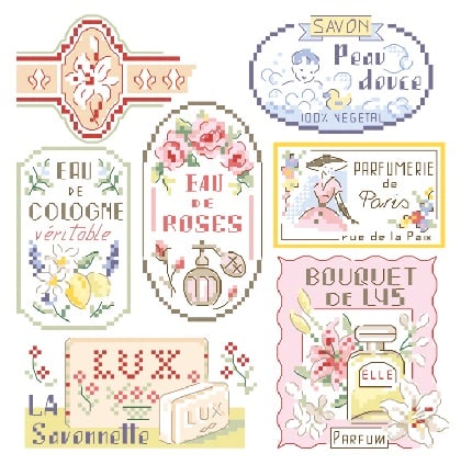 La petite histoire des étiquettes «Senteur printanière»