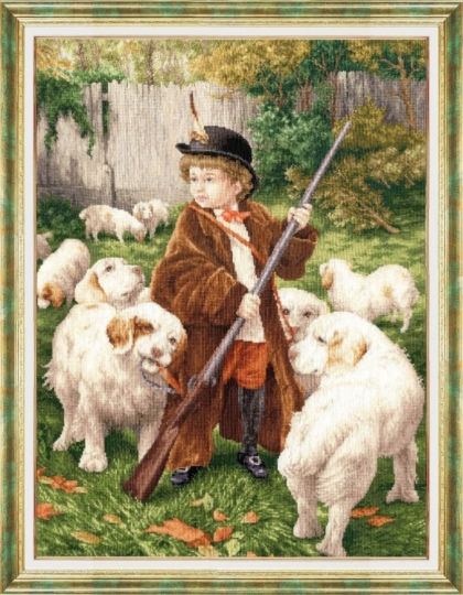 The New Keeper - 1888 (Charles Burton Barber)