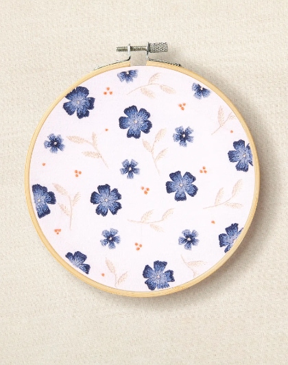 Blue Flowers by Jenni Davis