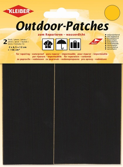 Outdoor Repair Patches - Black