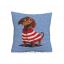 Cushion - Striped Dachshund