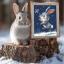 Delicate Snowlight - Hare