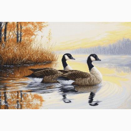 Autumn Reflections - Needlepoint