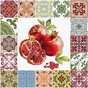 Mosaic Heart of the Pomegranate