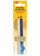 Fabric marking pencils - 2 pcs - White-Blue