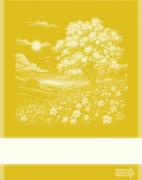 Kitchen towel - Paesaggio 2 - Yellow