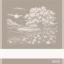 Kitchen towel - Paesaggio 2 - Linen mix Ecru