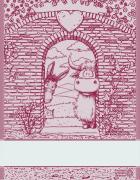 Kitchen towel - Happy Farm - Red