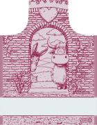 Apron - Happy Farm - Red
