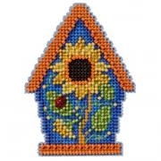 Seasonal Ornament: Painted Birdhouse