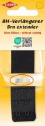 Bra Extension, Double-hook 30 mm - Black