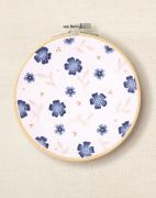 Blue Flowers by Jenni Davis