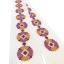 Band with flowers – red-orange