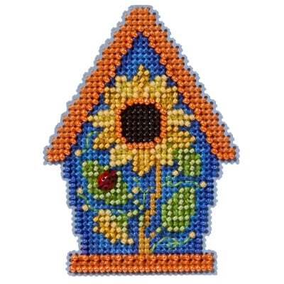 Seasonal Ornament: Painted Birdhouse