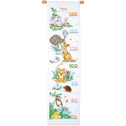 Height Chart - Australian animals