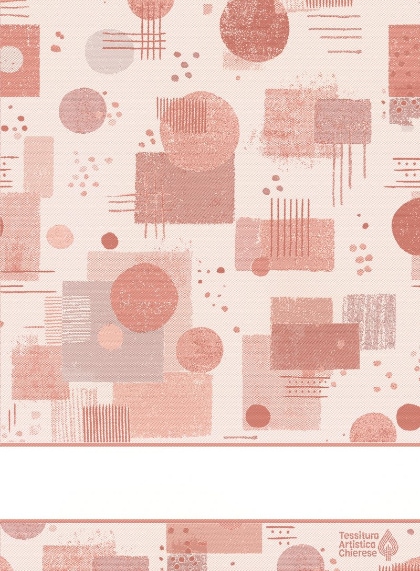 Kitchen towel - Bauhaus - Red