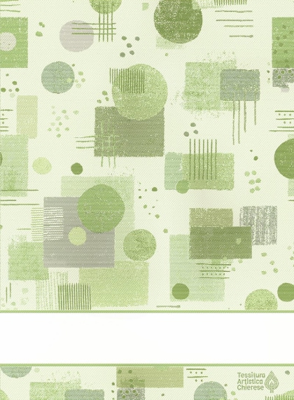 Kitchen towel - Bauhaus - Green